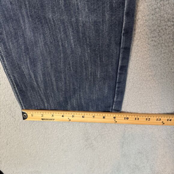 Southpole 4180 Jeans Mens 38x29 Dark Wash Denim Baggy Y2K Skater Hip‎ Hop - Picture 5 of 11